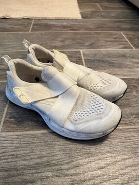 tiem white marble cycle shoes with clips